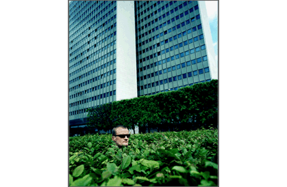 [Man in bush]